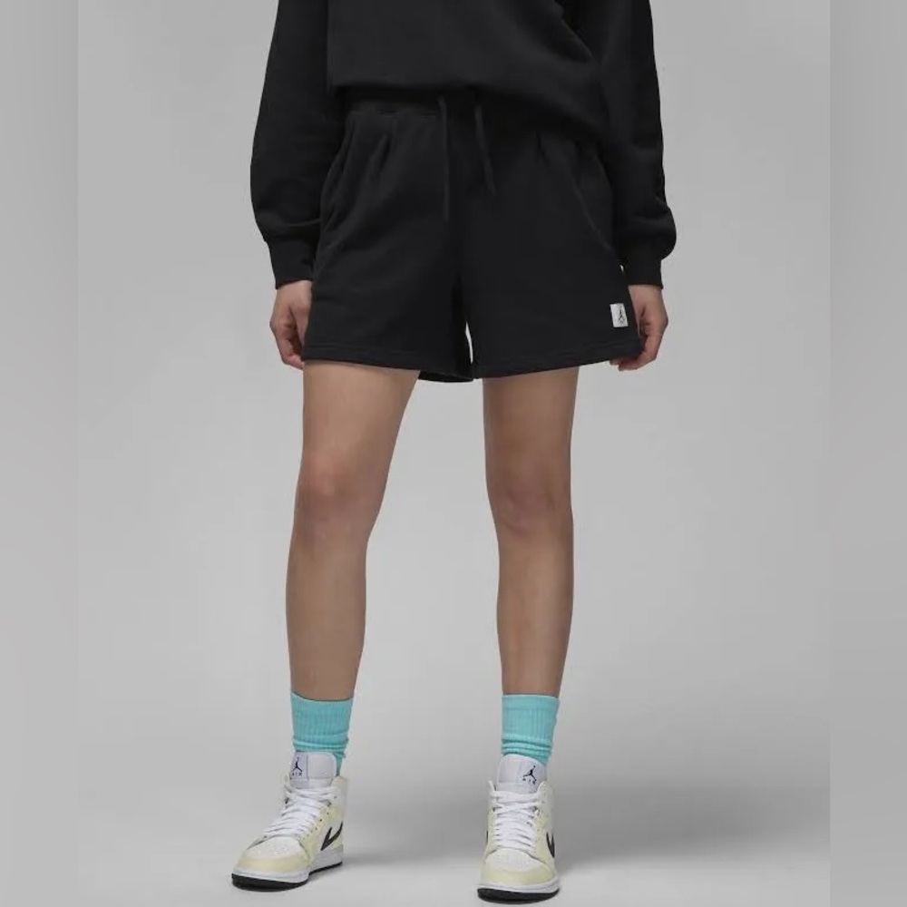 Women’s Jordan Flight Black Fleece Sweat Shorts